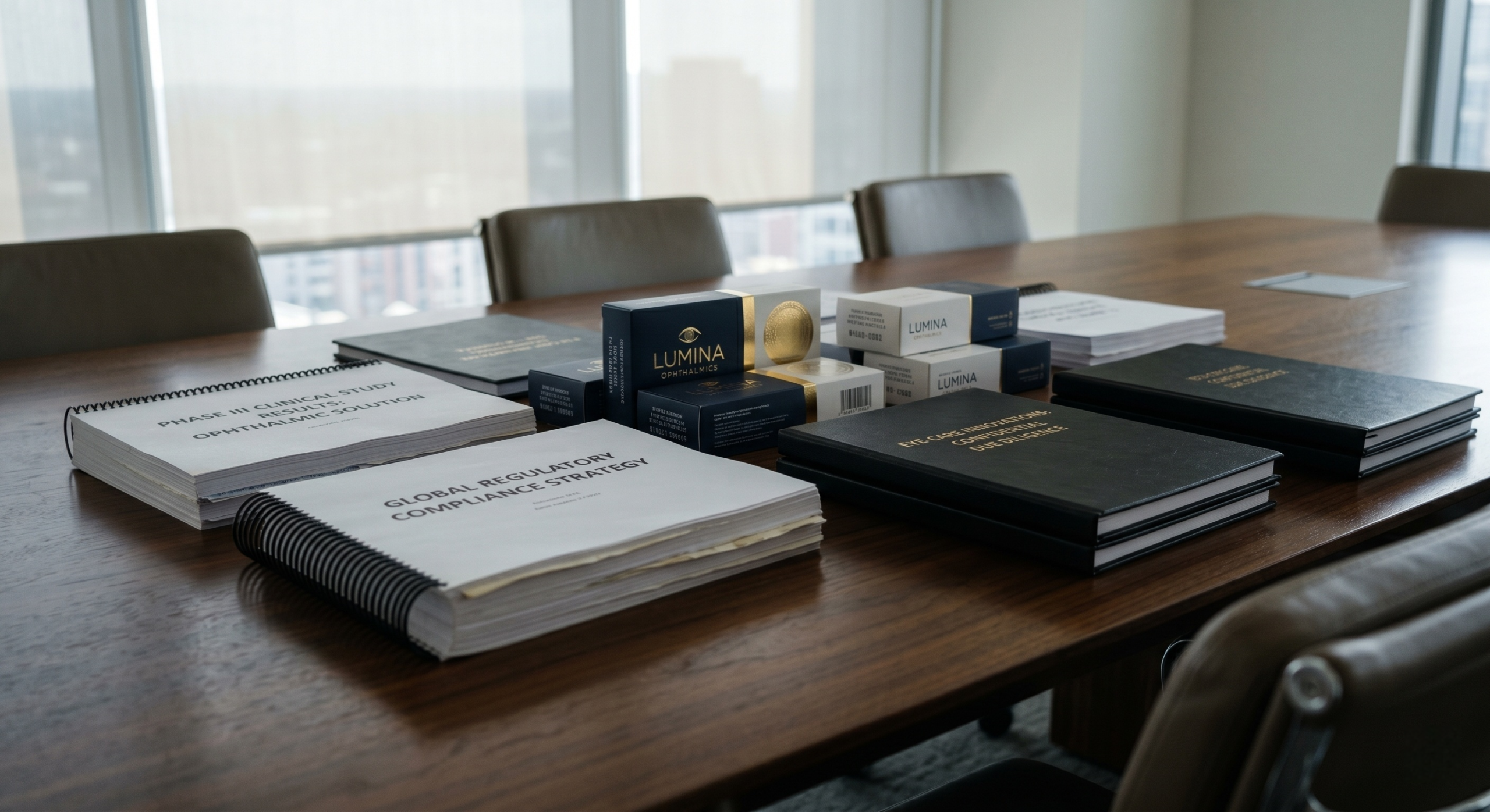 Executive Boardroom Scene
