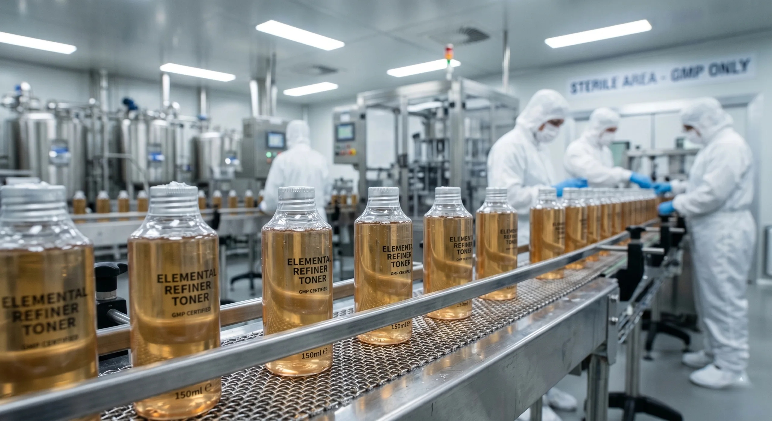 GMP cleanroom manufacturing