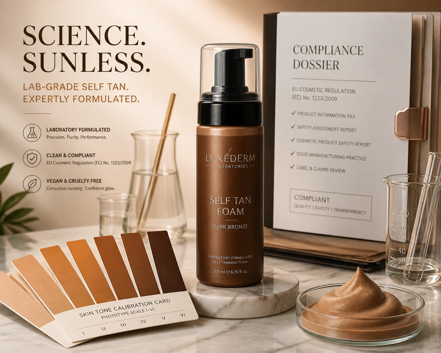 Express 1 Hour Tans premium e-commerce formulation concept