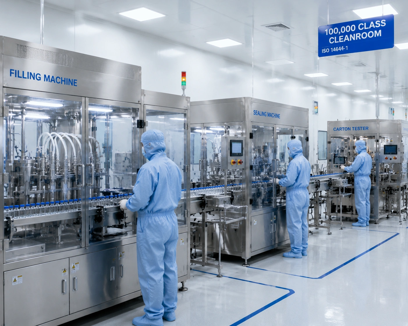 Sterile Cleanroom Production Line