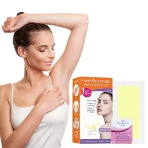 Wholesales Nonwoven Fabric Disposable Hair Removal Wax Strips Quick Easy Depilation for Face Leg Arm Body Beauty Salon Use