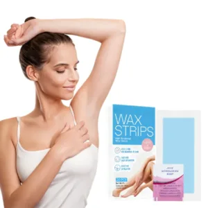 OEM ODM Bulk Order Organic Vegan Gentle Formula Easy-to-Use Hair Removal Wax Strips for Beauty Salon Facial & Body