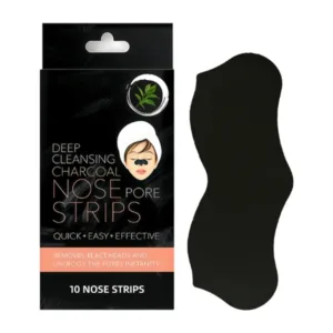 Pure Natural Bamboo Charcoal Nose Sheet Peel-off Mask Patch Herbal Organic Deep Cleansing Blackhead Remover Pore Nose Strips