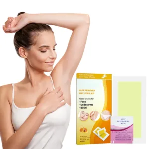 Wholesales Nonwoven Fabric Disposable Hair Removal Wax Strips Quick Easy Depilation for Face Leg Arm Body Beauty Salon Use