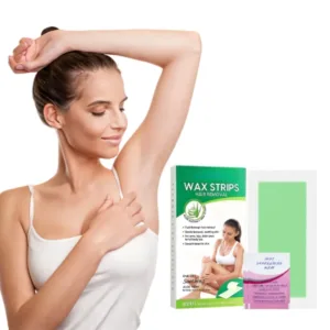 Vegan Organic Body Hair Removal Wax Strips Nonwoven Fabric Large Size for Leg Arm Back Beauty Salon Use Gentle on Skin