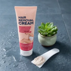 Gentle Fast-Acting Hair Removal Cream Painless 5-Min Depilatory for Full Body Hypoallergenic Formula for Sensitive Skin