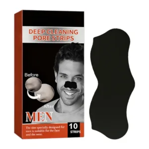 Mặt nạ lỗ chân lông mũi dạng miếng dán hữu cơ không chứa hương liệu, không chứa thành phần động vật, làm sạch sâu, loại bỏ mụn đầu đen, tẩy tế bào chết và se khít lỗ chân lông.