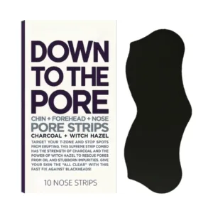 Веганские органические полоски для носа без отдушек с алоэ вера и древесным углем для глубокого очищения и удаления черных точек