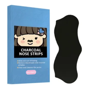 Customized Herbal Bamboo Charcoal Anti Acne Deep Cleansing Blackhead Removal Nose Patch Sheet Mask Nose Strips