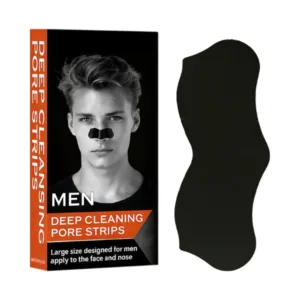 Pure Natural Bamboo Charcoal Nose Sheet Peel-off Mask Patch Herbal Organic Deep Cleansing Blackhead Remover Pore Nose Strips