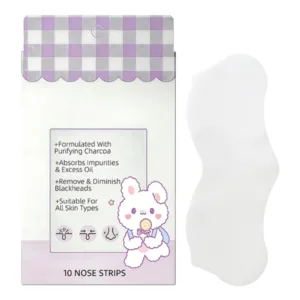 Vegan Blackhead Remover Nose Strips with Tea Tree Oil Antibacterial Pore Cleansing Strips ODM Custom Formula Supported
