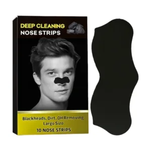 Easy to Use Vegan Organic Nonwoven Fabric Facial Hair Removal Wax Strips with Natural Extracts for Women