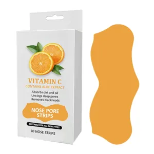 Mặt nạ lỗ chân lông mũi dạng miếng dán hữu cơ không chứa hương liệu, không chứa thành phần động vật, làm sạch sâu, loại bỏ mụn đầu đen, tẩy tế bào chết và se khít lỗ chân lông.